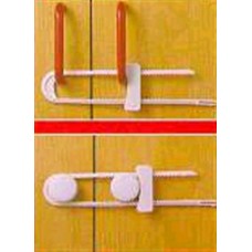 Slide Lock (pair) Cupboard Door Lock